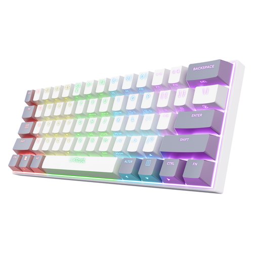 Trust GXT 873 Acira tastiera Gaming Bluetooth QWERTZ Italiano Bianco