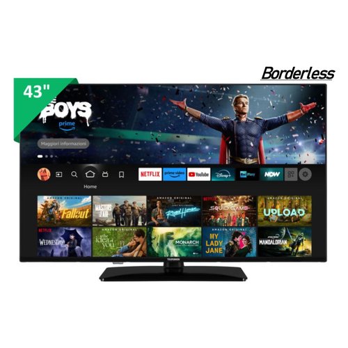 Tv Telefunken TE43759S48U4P Black