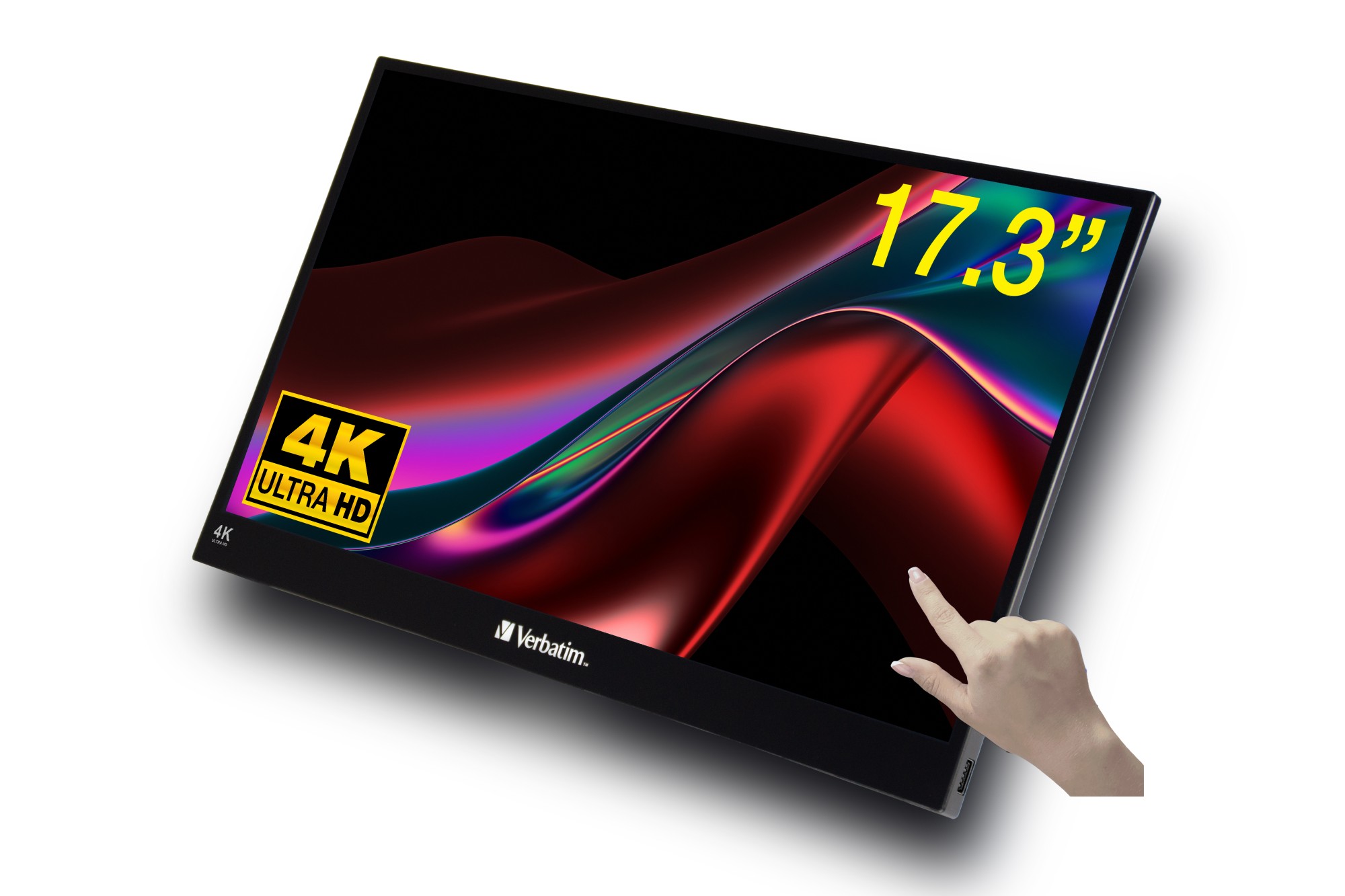 VERBATIM 32239 MONITOR 173 UHD 4K 3840 x 2160 Pixel tempo di risposta 6 ms refresh rate 60 Hz