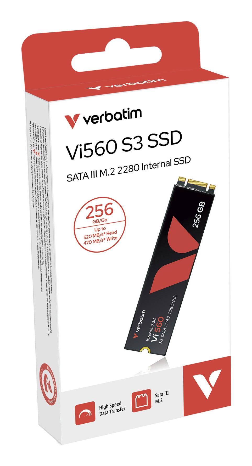 Verbatim Ssd Interno Vi560 S3 M.2 256Gb