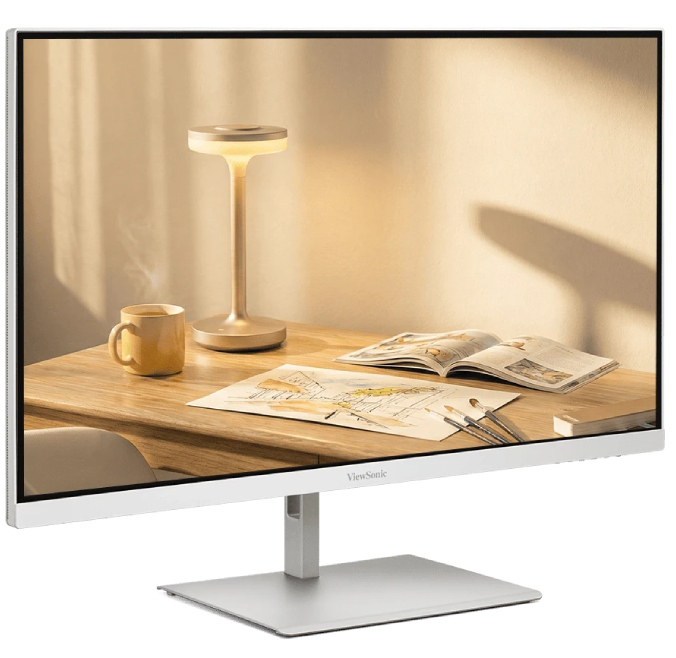 Viewsonic VP Series VP2766-2K-W Monitor PC 68,6 cm (27") 2560 x 1440 Pixel Quad HD LED Bianco, Argento
