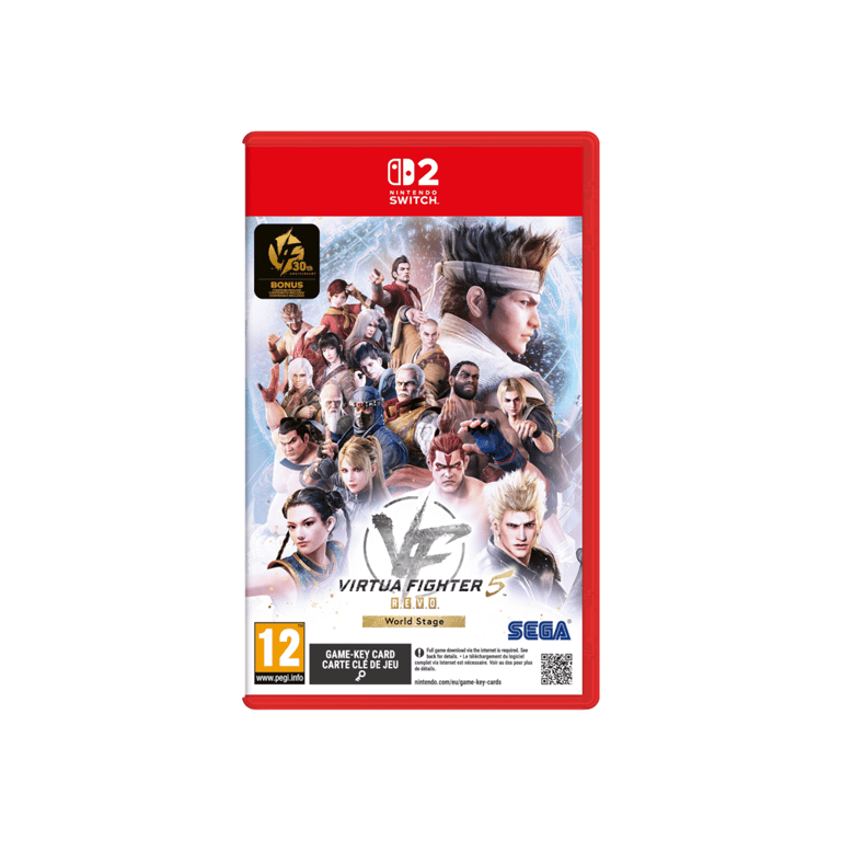 Virtua Fighter 5 R.E.V.O. World Stage 30th Anniversary Edition Sega Nintendo Switch 2 Gioco di combattimento 3D - Nuevo