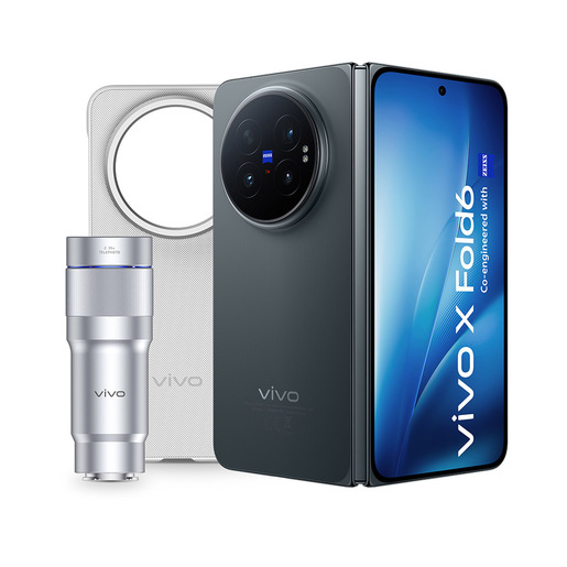 VIVO X Fold 6 20,4 cm (8.02'') Doppia SIM Android 17 5G USB tipo-C 12 GB 512 GB 6900 mAh Nero