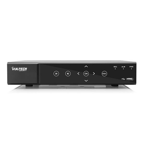 Vultech Security Network Video Recorder 4 Canali POE - 8MP UHD - H265