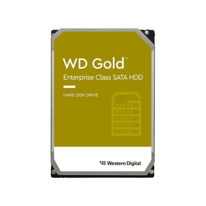 Western Digital WD8005FRYZ Gold Hard Disk Interno 3.5'' 8TB SATA 6Gb-s 7200rpm Cache 256MB Enterprise