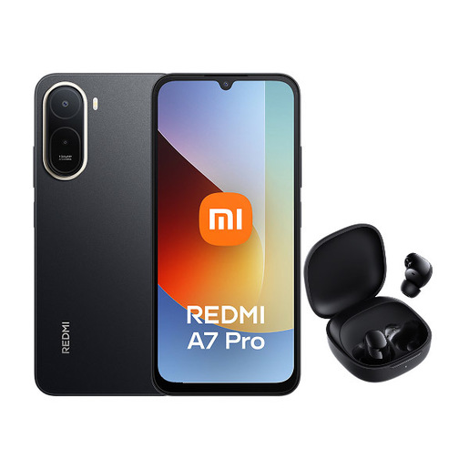 Xiaomi Redmi A7 Pro 17,5 cm (6.9'') Doppia SIM 4G USB tipo-C 4 GB 64 GB 6000 mAh Nero + Buds