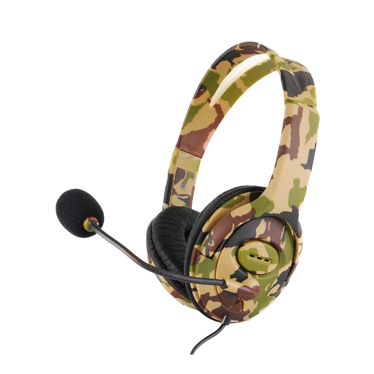 Xtreme 90471 Auricolare/Cuffia con archetto cablato Riproduzione mimetica - Nuevo